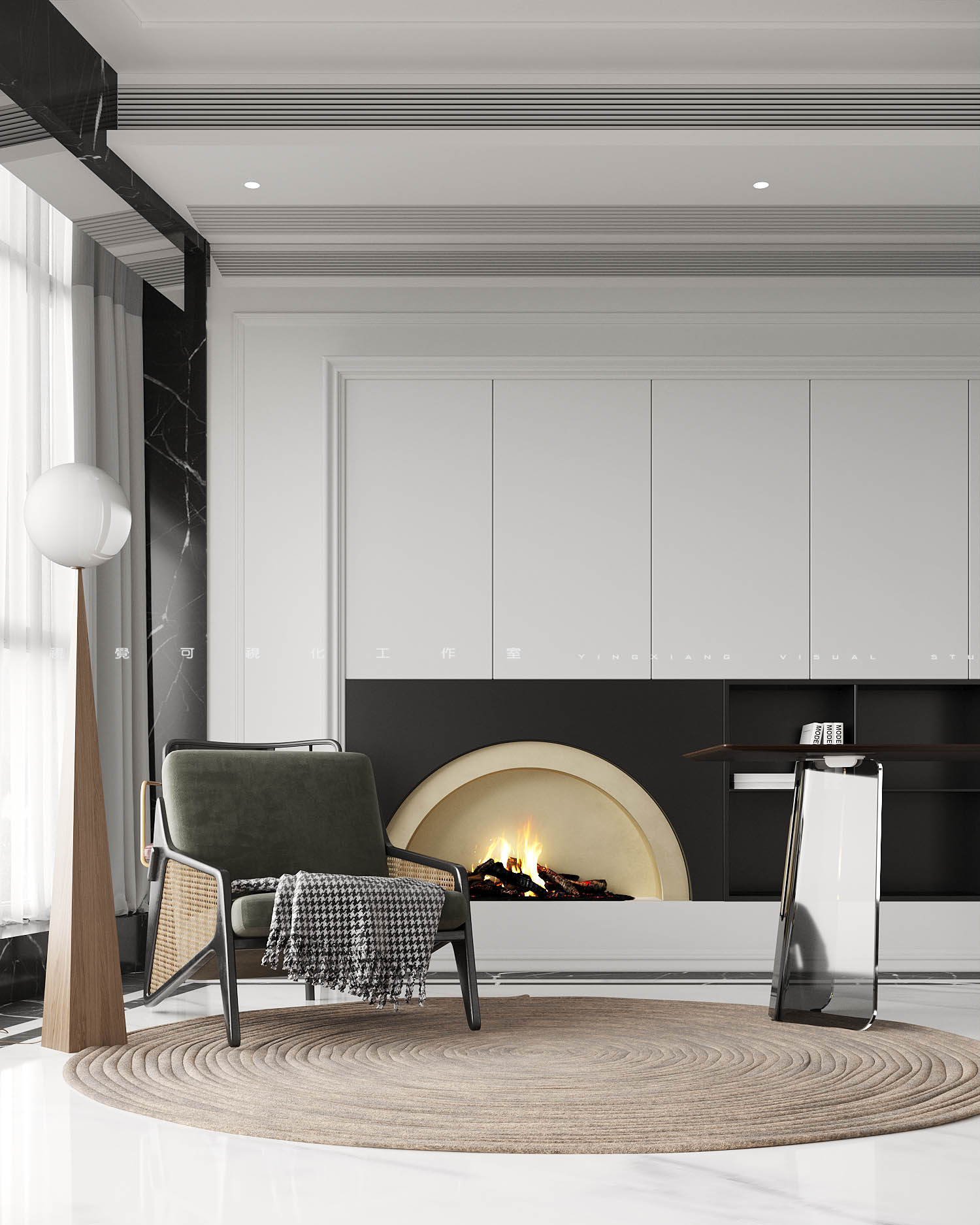 知名设计师打造现代简约办公空间丨映像視覺可视化工作室-8