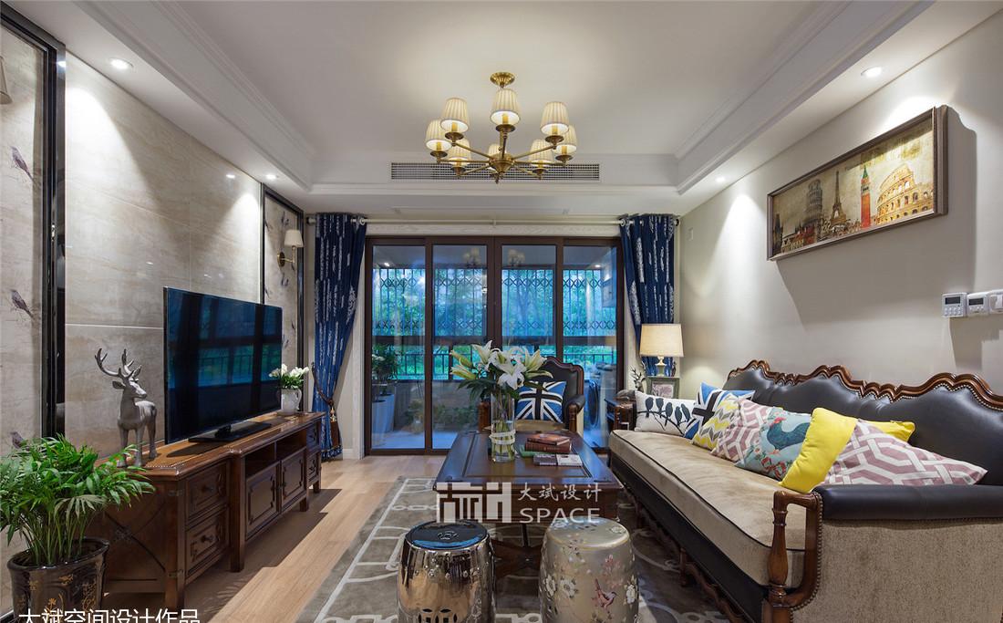 美式家居设计 | 实木、皮、布的和谐交融-0