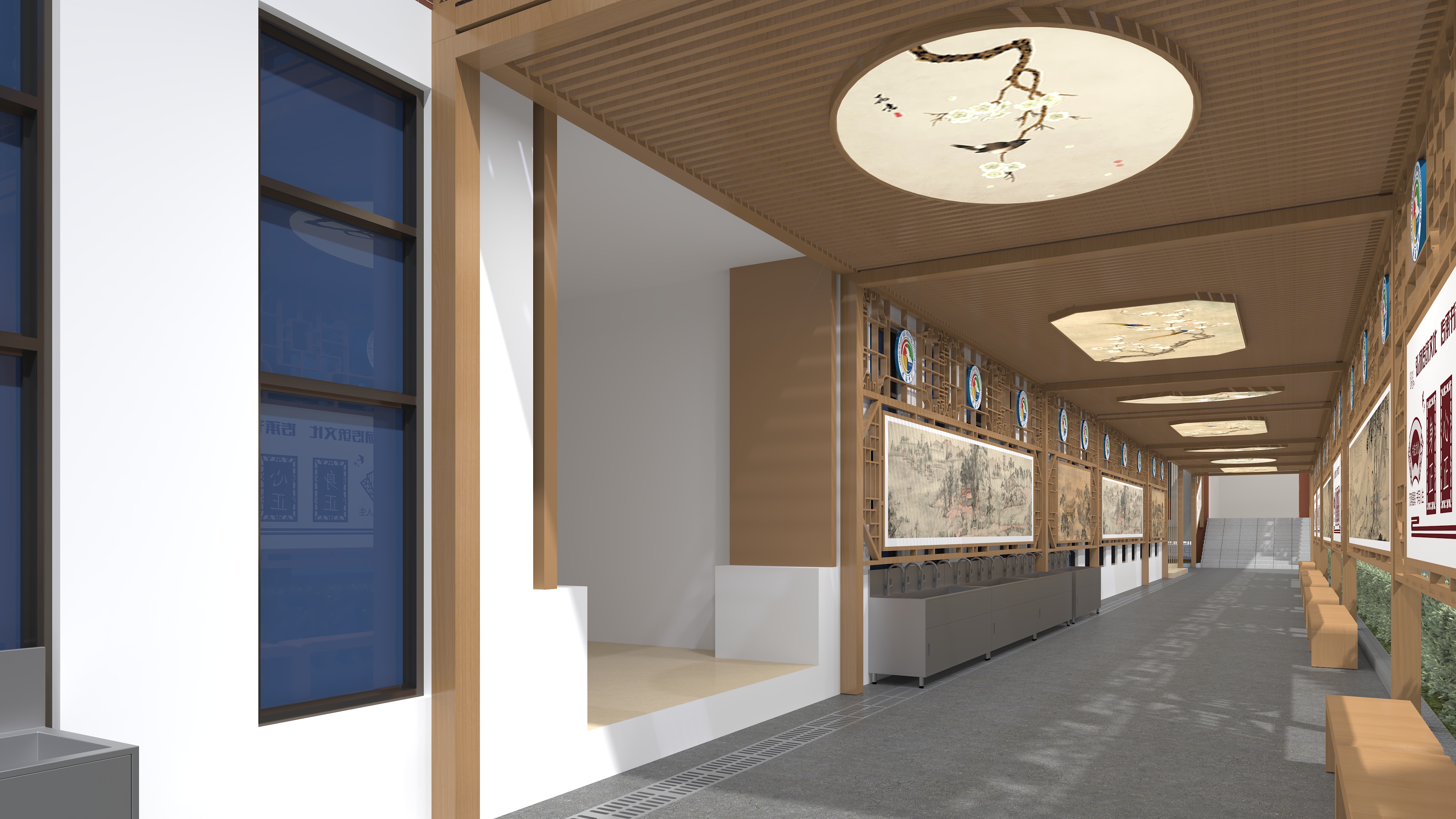 某校艺术长廊设计-12