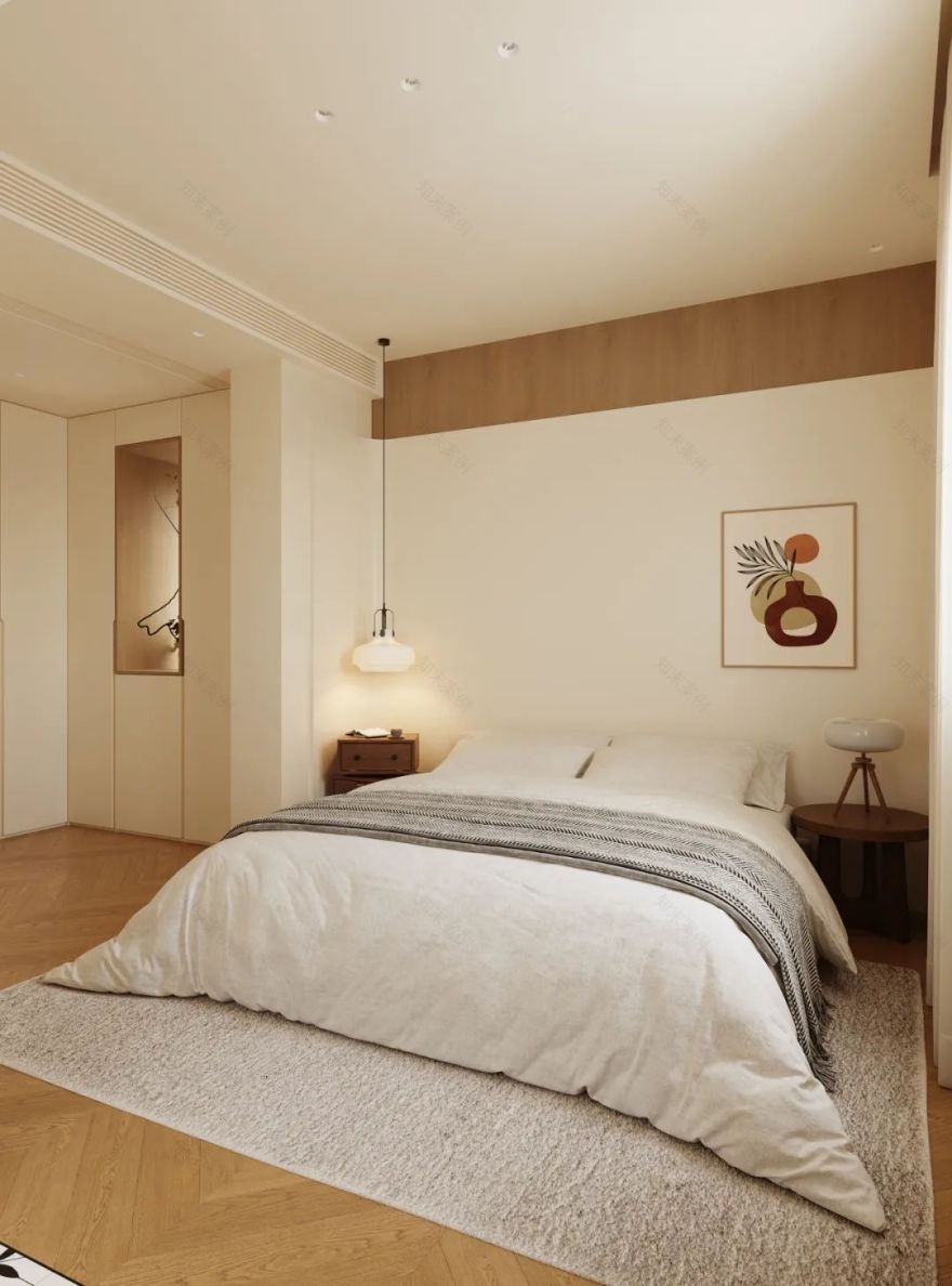 110 平方原木奶油风家丨中国广州丨壹贰壹捌设计事务所-29