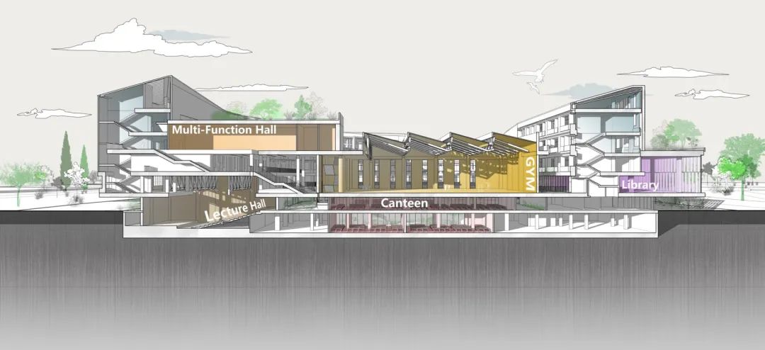 【AT】启迪设计新作｜南京大学苏州附属小学，滋养生命韧性的立体教科书-73