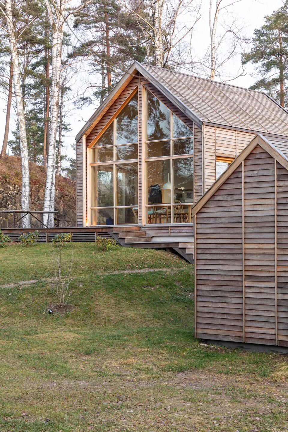 挪威 Oslo 峡湾的“Villa Løken”木质别墅-25