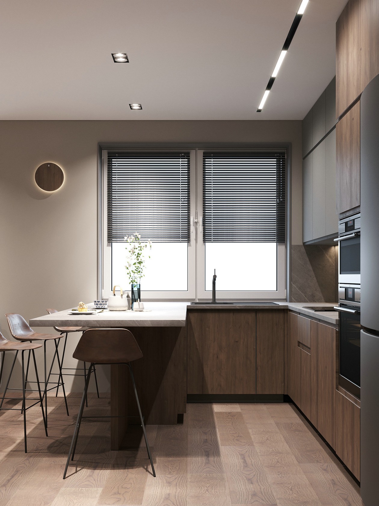 95㎡高级色系空间设计 优雅风韵动人心弦-6