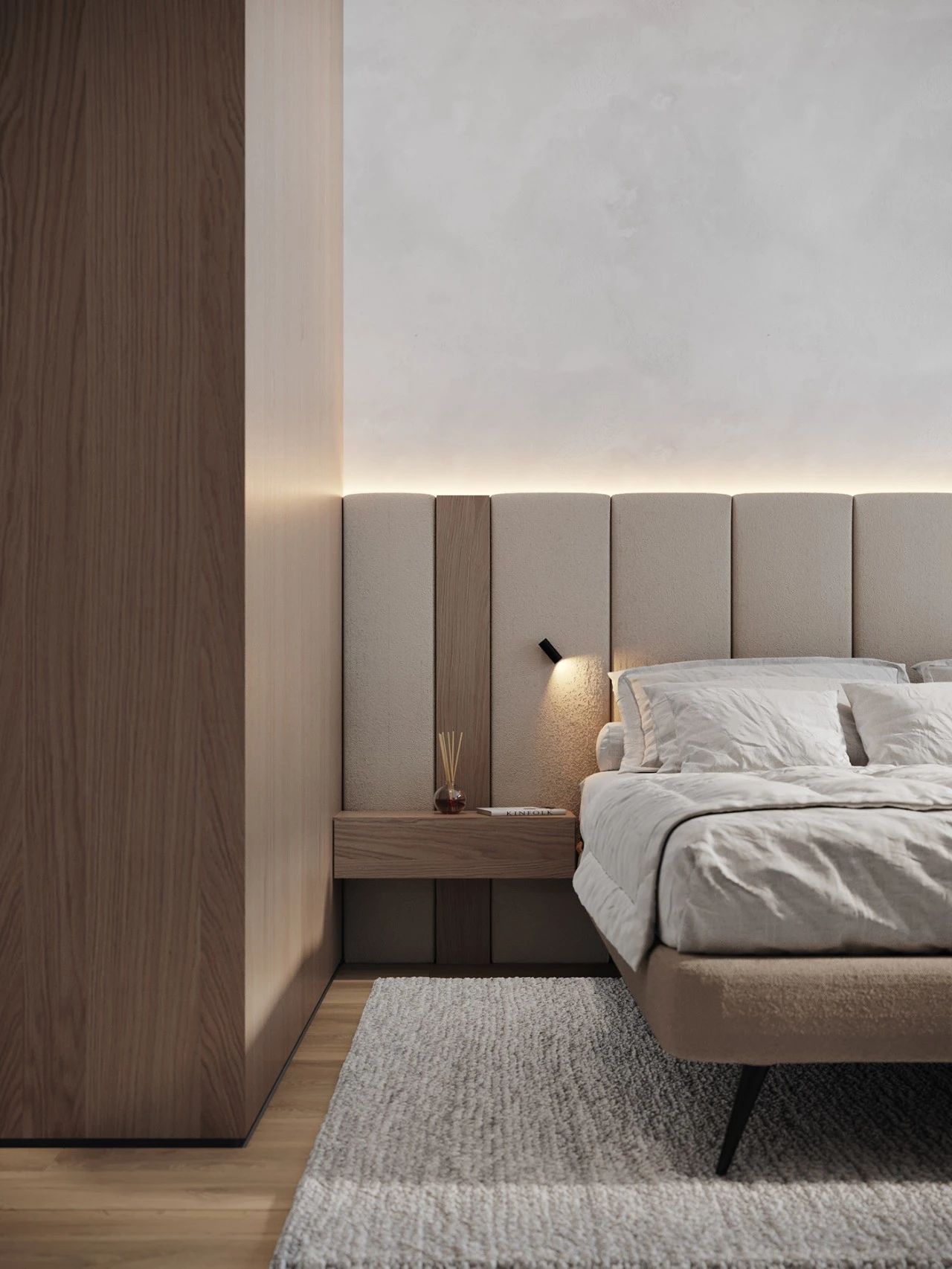 88㎡现代简约家居,原木与灰色打造温馨时尚空间-36