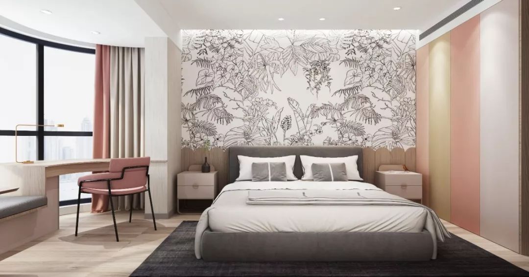 温馨江阴家庭，原木暖灰构生活温度-44