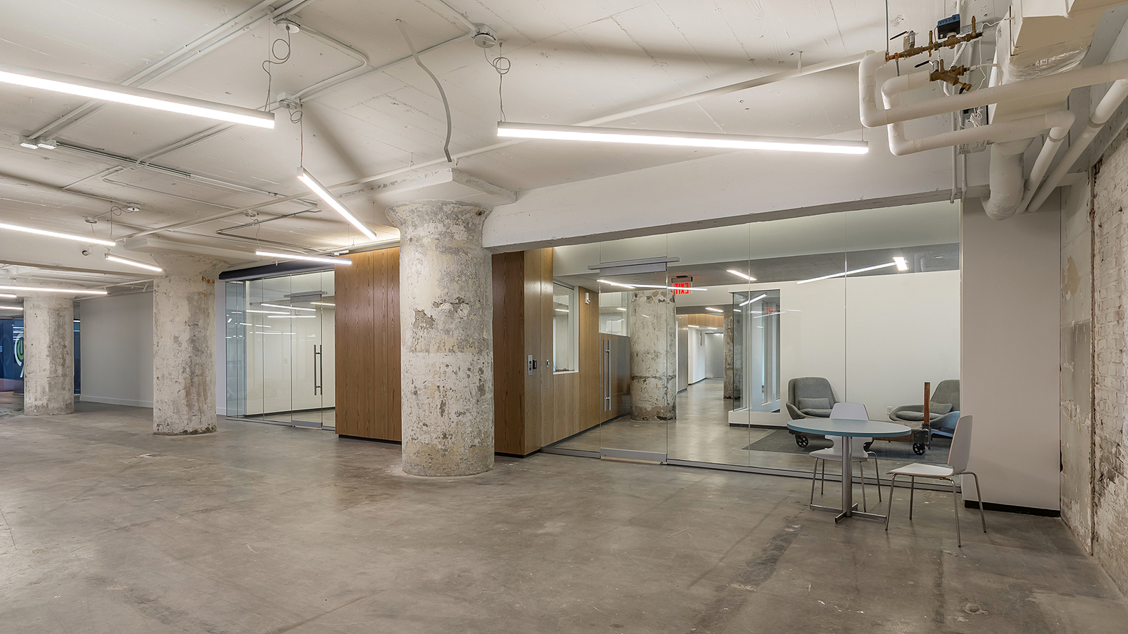 孟菲斯慈善基金会共享办公空间设计-27