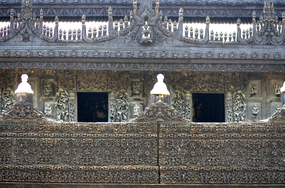 Shwenandaw 柚木寺院丨缅甸-9