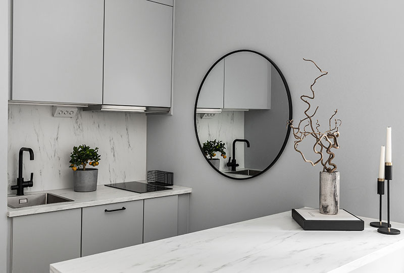 舒适北欧小公寓，灰色基调搭配温馨贝壳色调-15