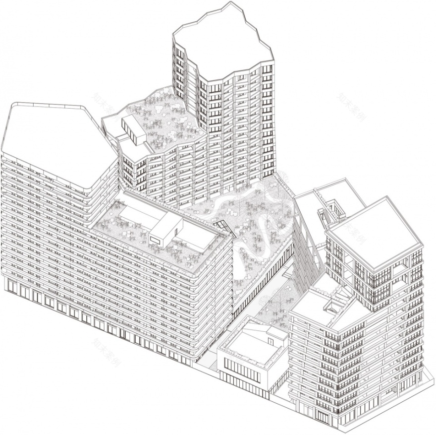 巴黎 Clichy-Batignolles 文化街区 | 绿色景观与建筑的完美融合-18