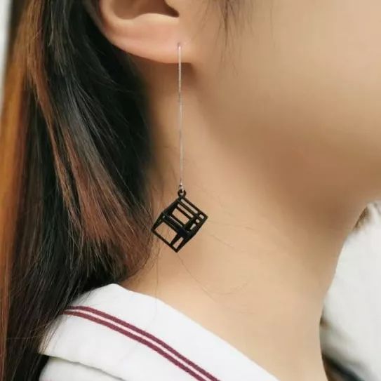 3D 打印的立方体魅力——CUBE 系列耳坠-96