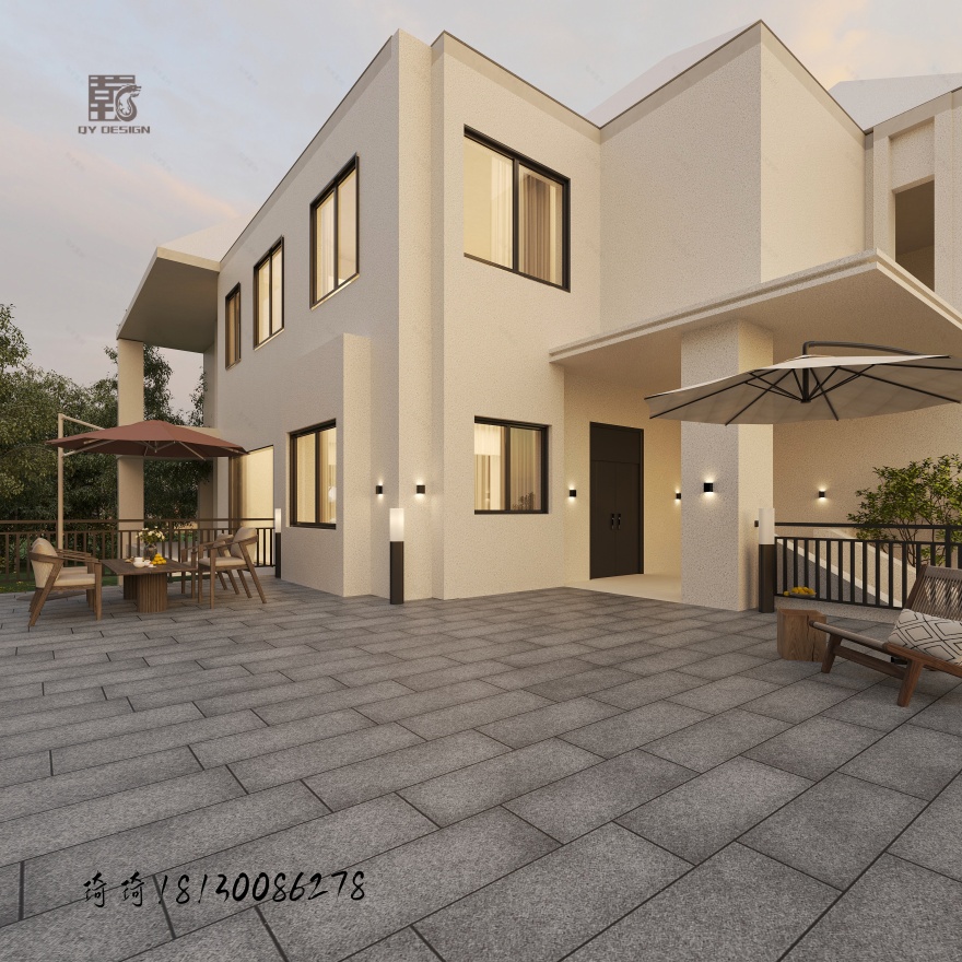 星夜公司 | 现代简约别墅空间,美学与生活深度交融-1