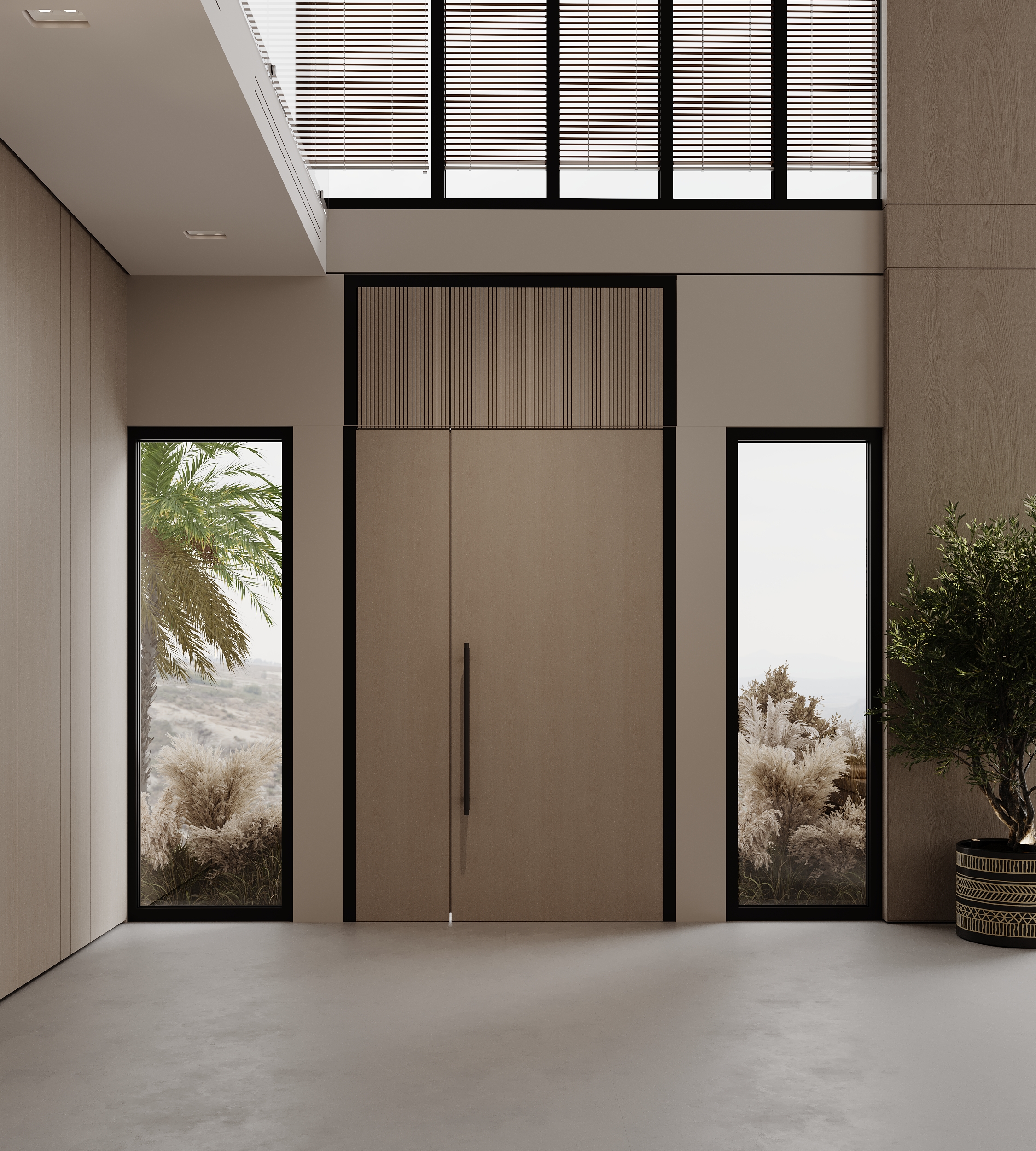 最简大厅设计丨阿联酋-19