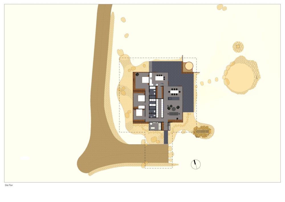 澳大利亚牛场上的“倒置 Akubra 帽子”环保住宅-56