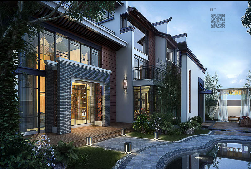 别墅外观设计案例-8