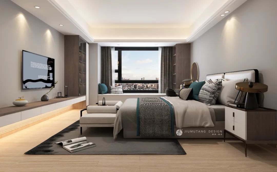 九木堂设计 | 290㎡精装房改造,呈现东方风雅美学私宅-62