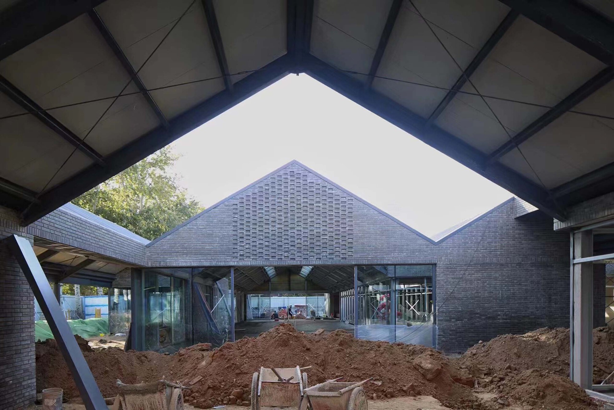 大屋顶下的庭院市场丨中国北京丨BIAD-42