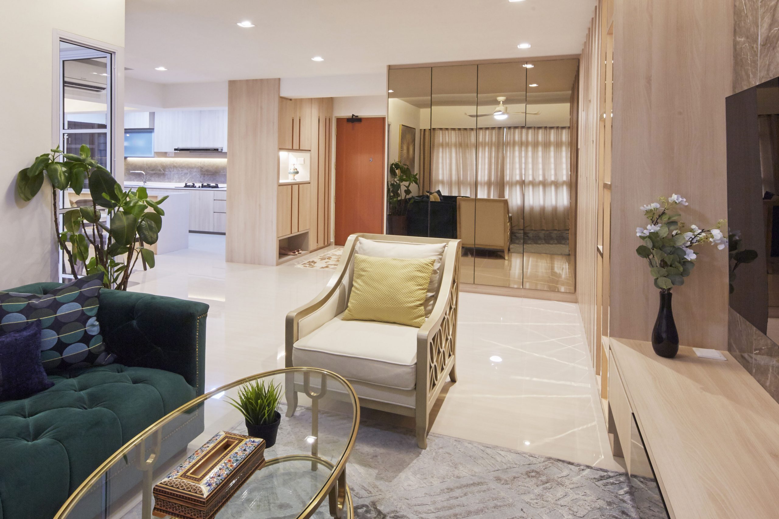 997B Buangkok Crescent住宅及商业室内设计项目丨新加坡丨The Interior Lab-10