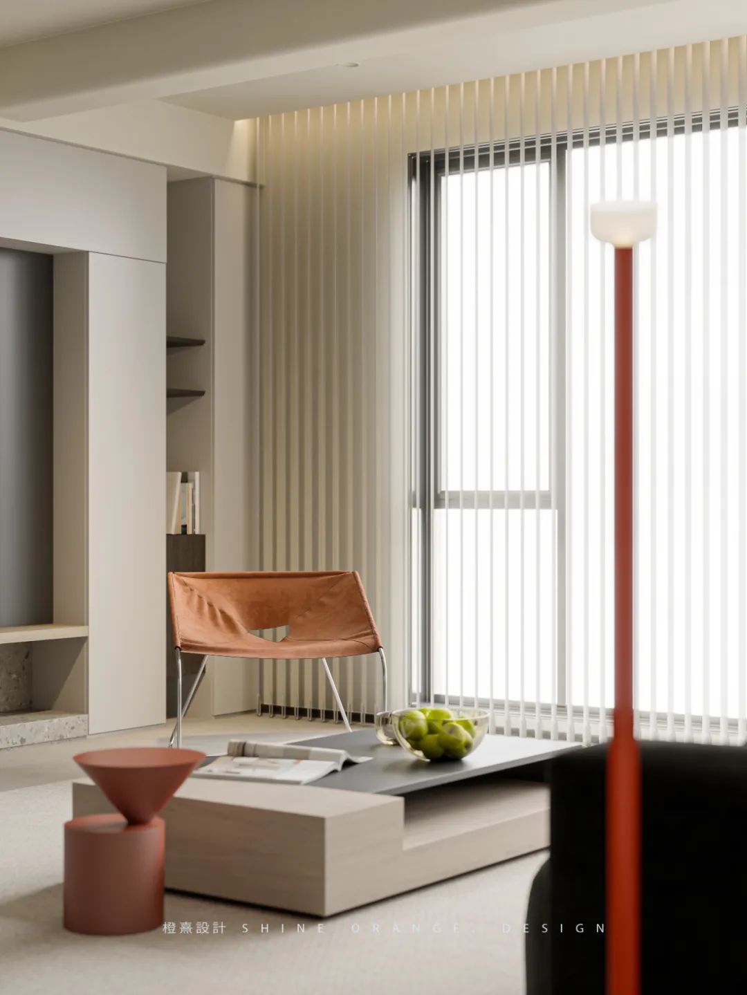 清夜无尘 月色如银 · 110㎡现代极简主义住宅丨中国宁波丨橙熹设计-21