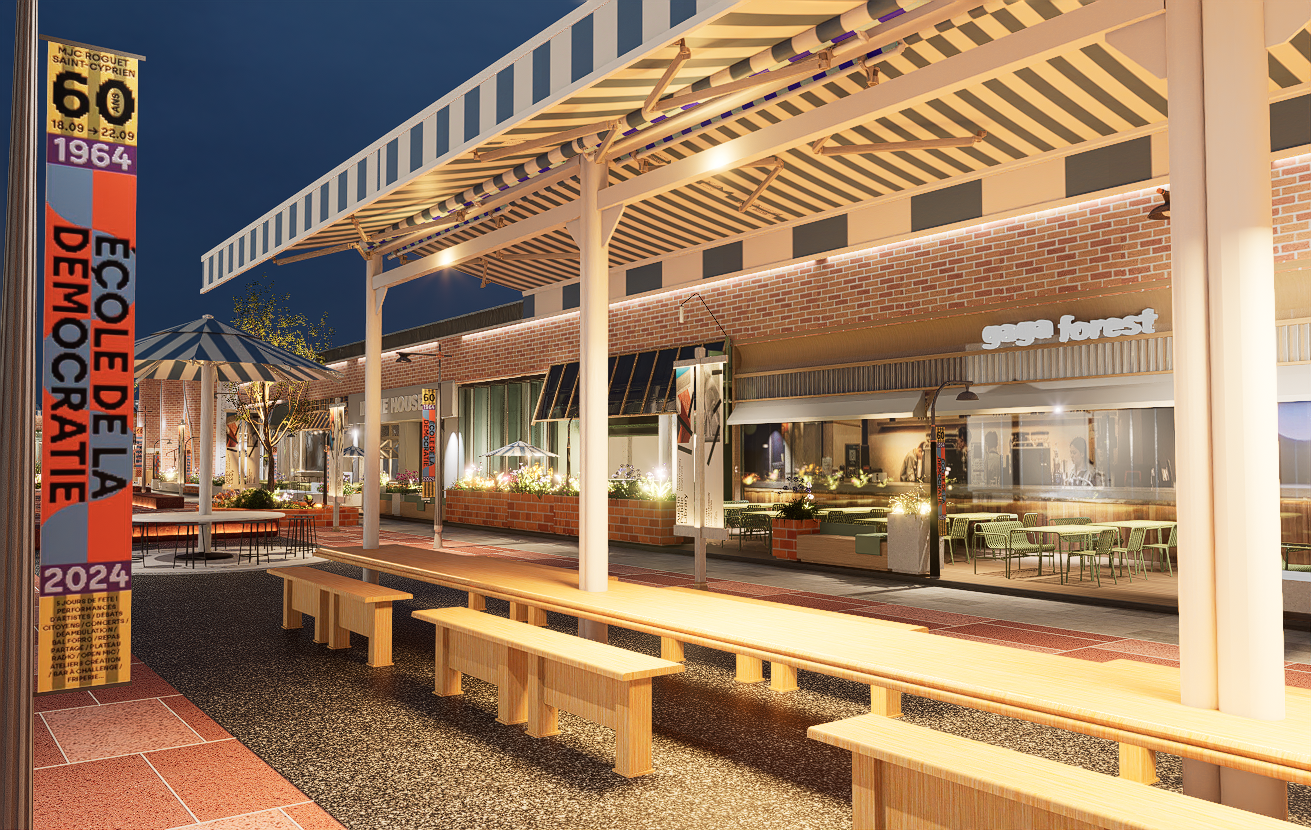 SKY ROMA: A Rooftop Block Creative Space Design Project-49