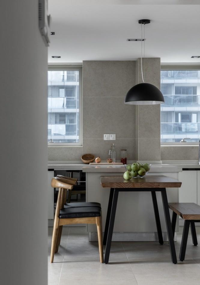 菲拉设计丨平层北欧休闲风，原木元素打造舒适空间-10