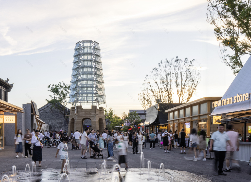 大同古城东南邑丝路塔丨中国大同丨象界设计机构-6