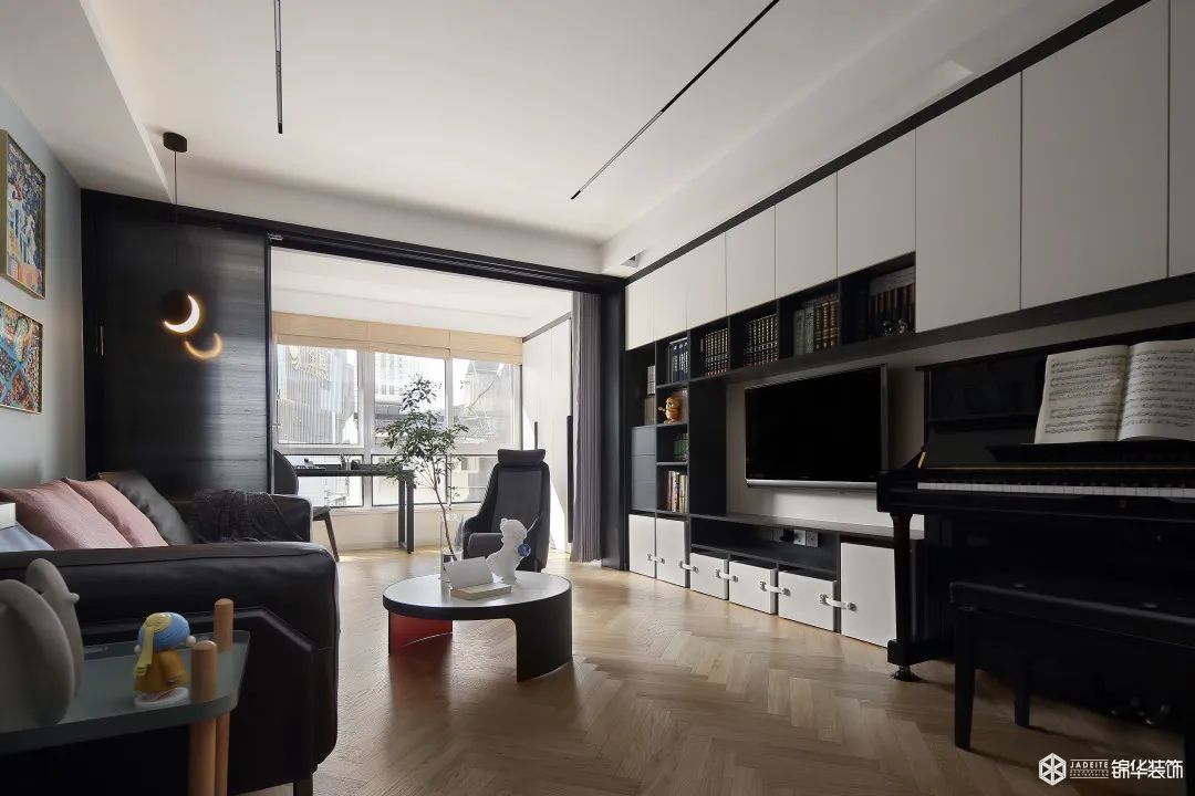 二胎家庭的 128㎡空间极致利用丨锦华装饰-26