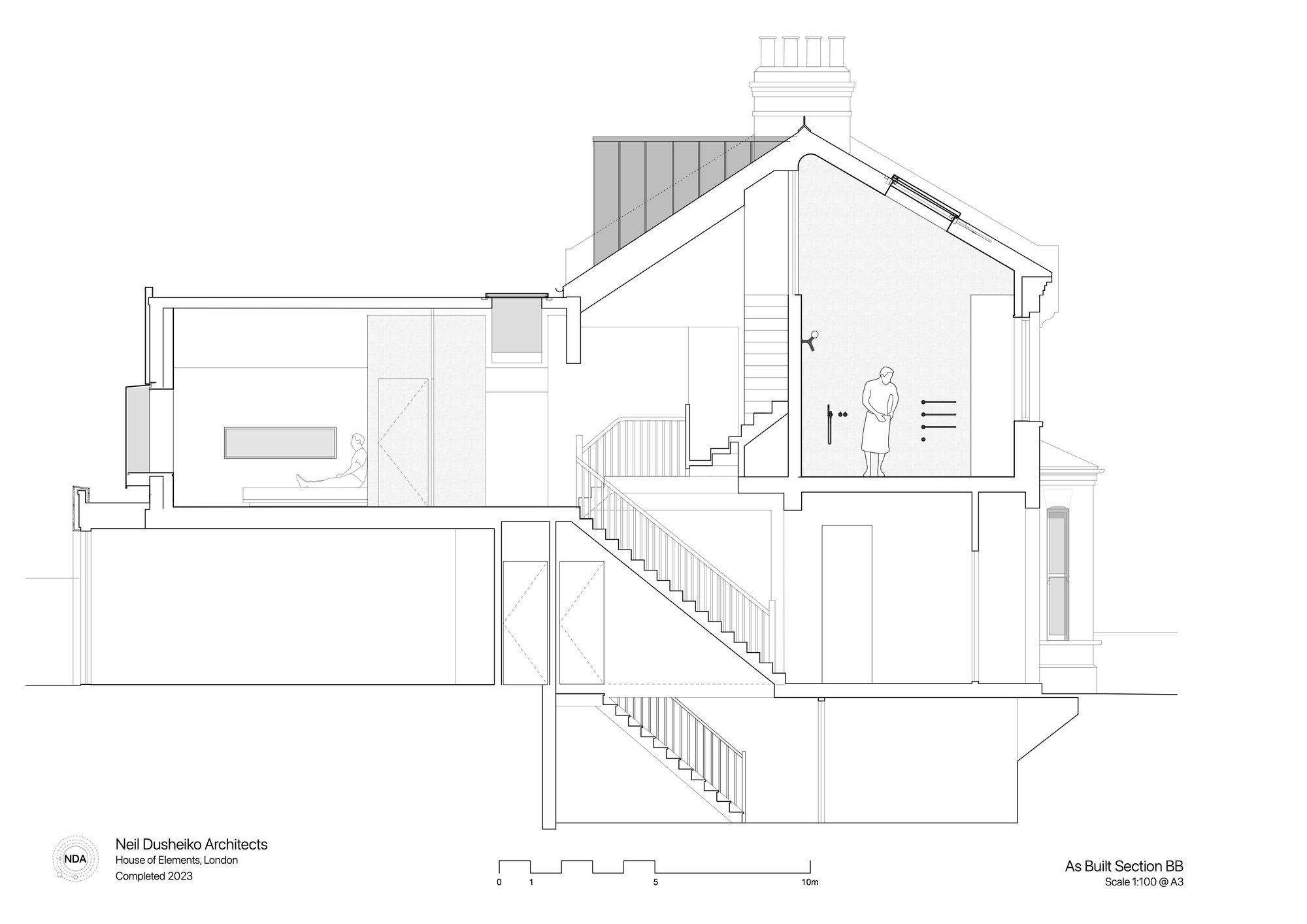 元素之屋丨英国伦敦丨Neil Dusheiko Architects-47