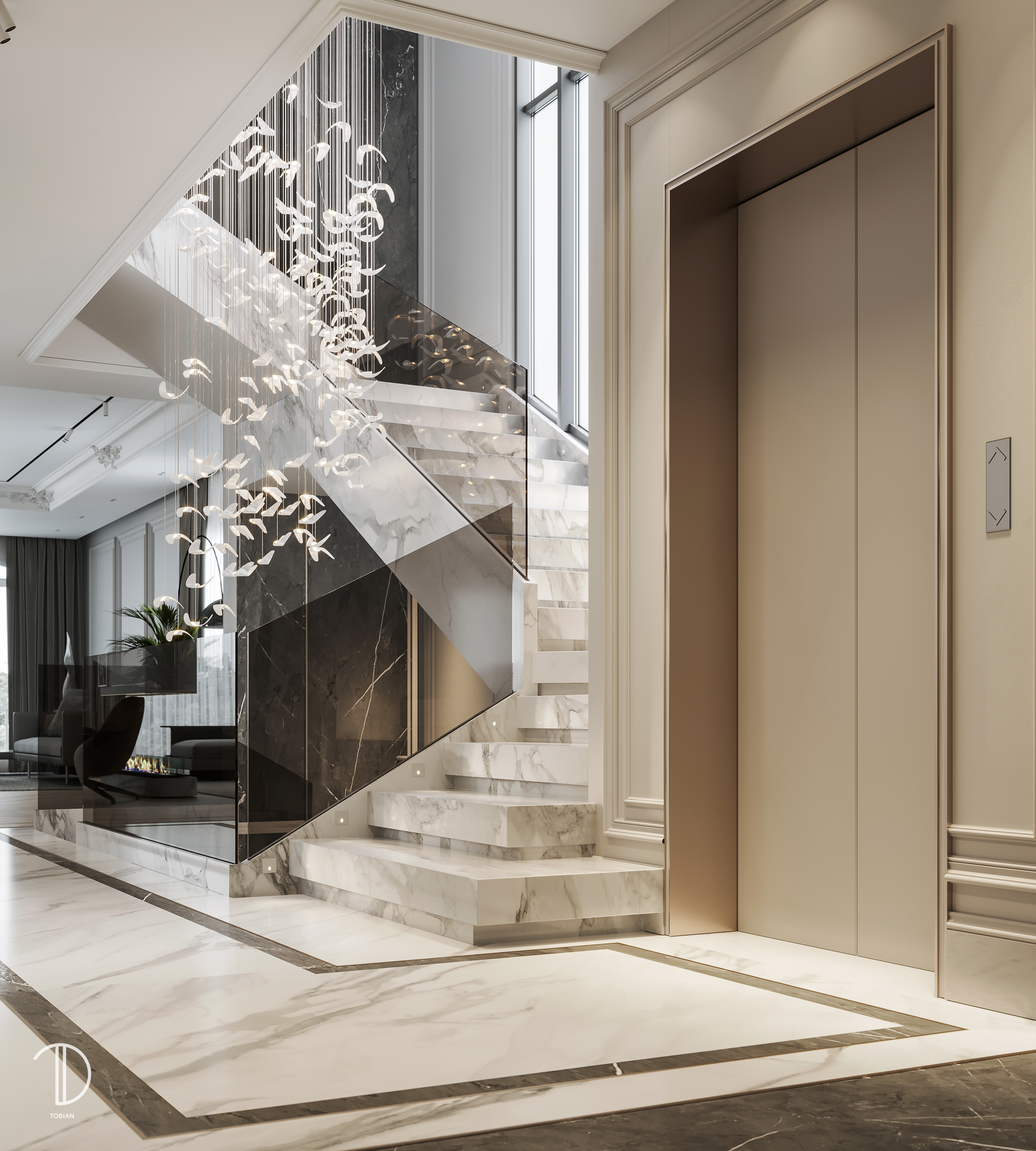 STONE PARK 别墅室内设计-7