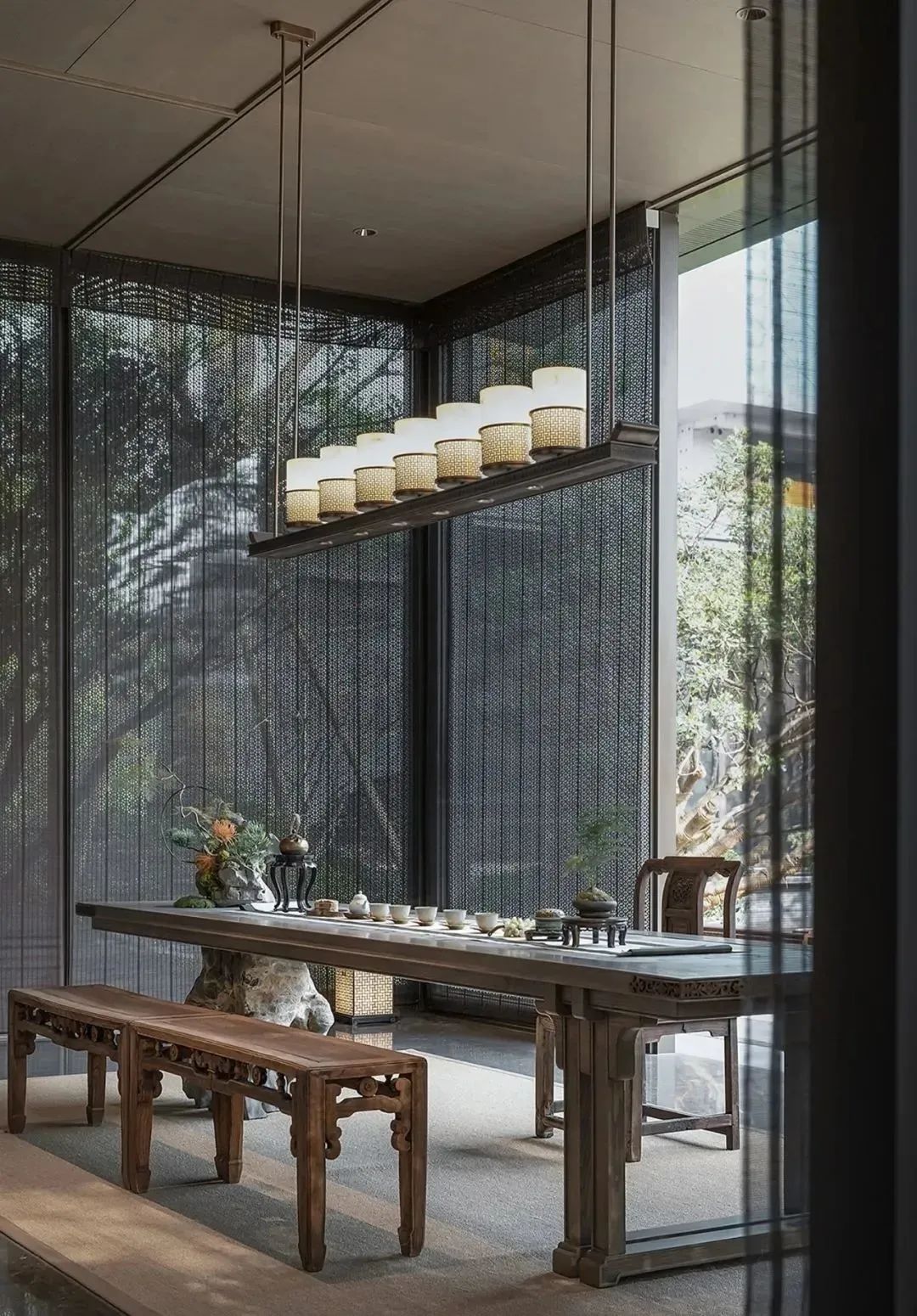 1700㎡东方美学会所丨漫思设计-53