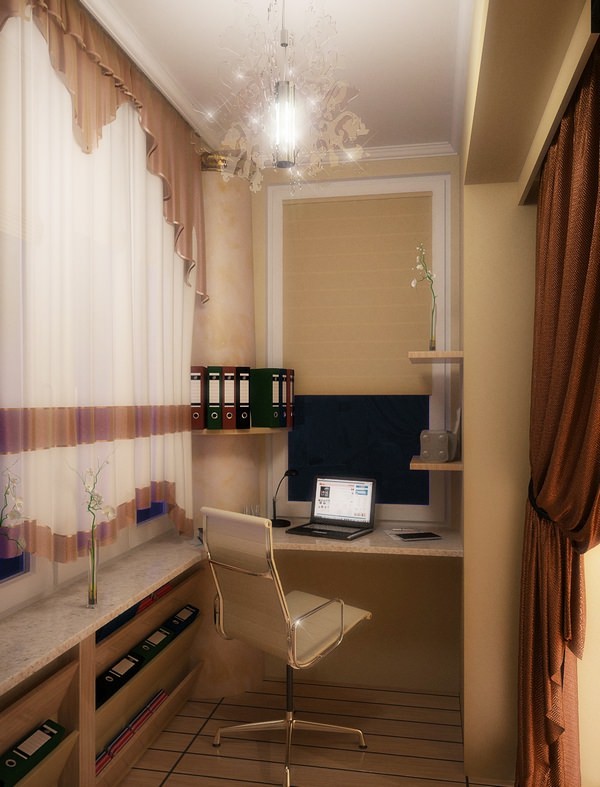 阳台改造成私人工作室-60