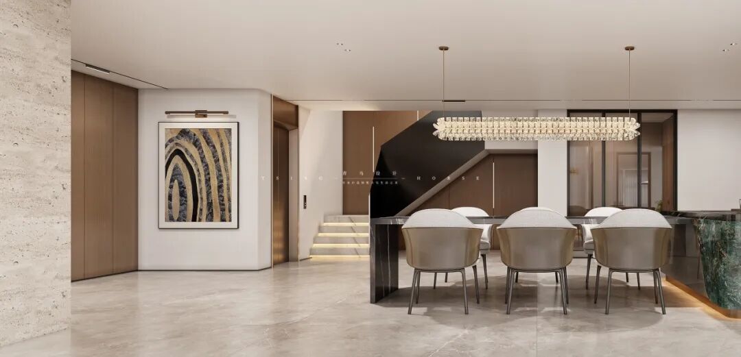 碧桂园·央墅600㎡下叠丨李昂设计团队-39