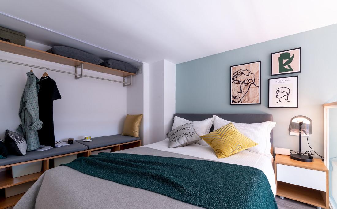 18㎡极致蜗居 loft公寓 设计-16