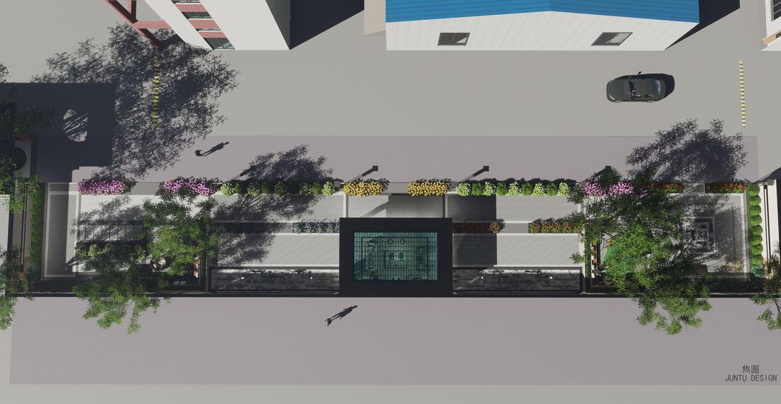 广州番禺药厂门面景观改造丨中国广州-27