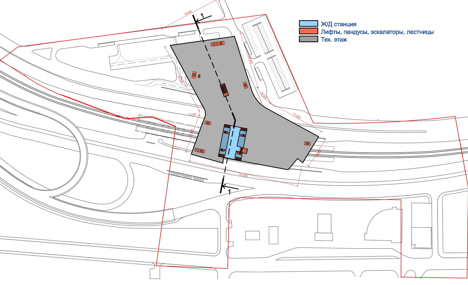 圣彼得堡“拉克塔流”交通枢纽·室内设计的新篇章-22