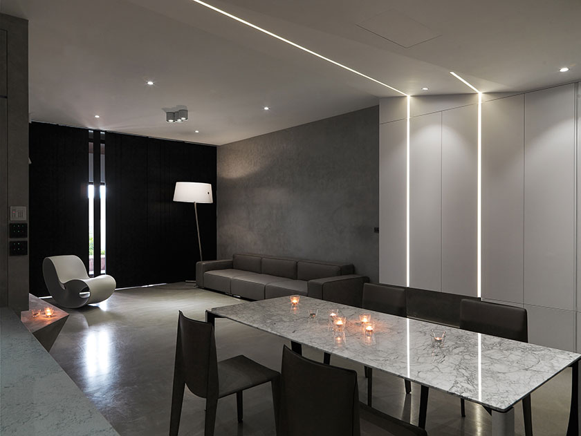 佛偈——灰色系住宅  云邑室内设计-6