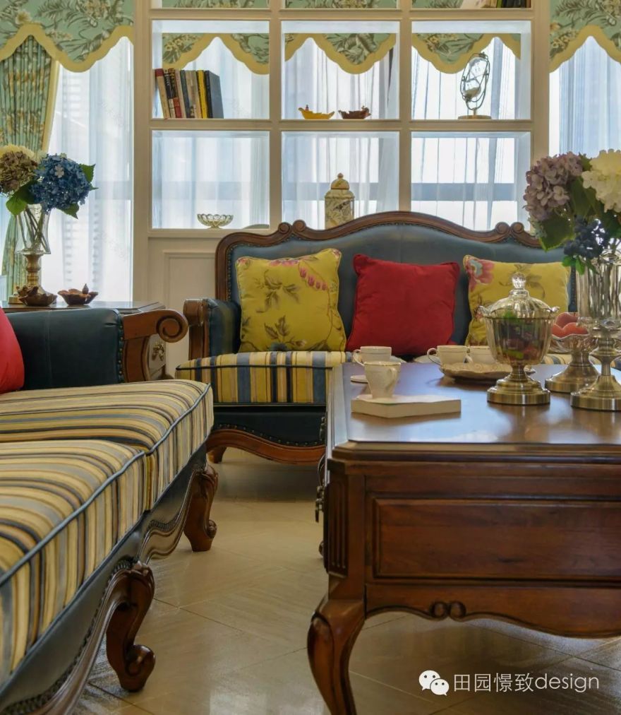 德阳棕榈美式混搭家居,温柔浪漫的空间艺术-30