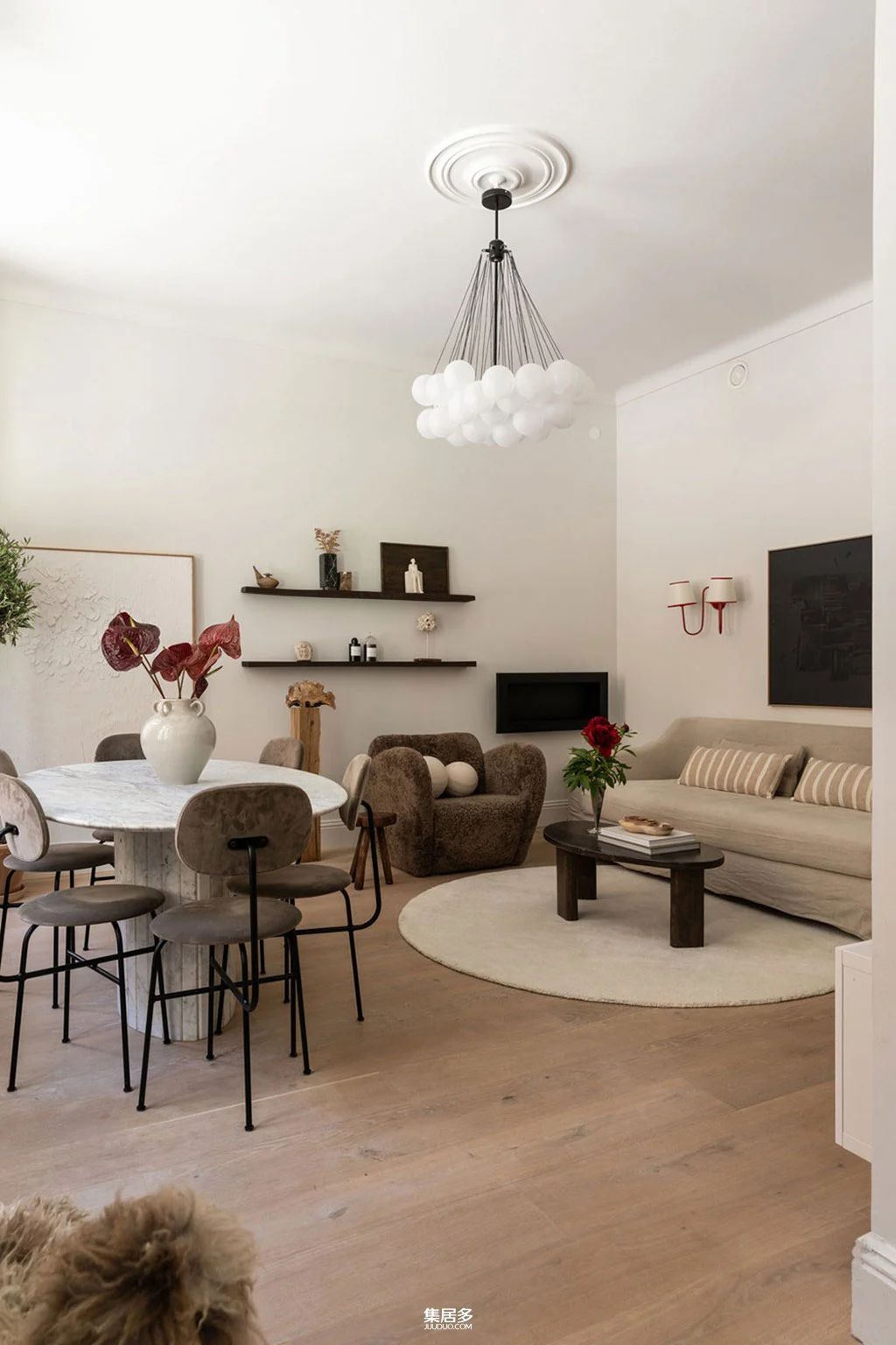 斯德哥尔摩百年公寓现代设计丨瑞典斯德哥尔摩丨瑞典设计师-8