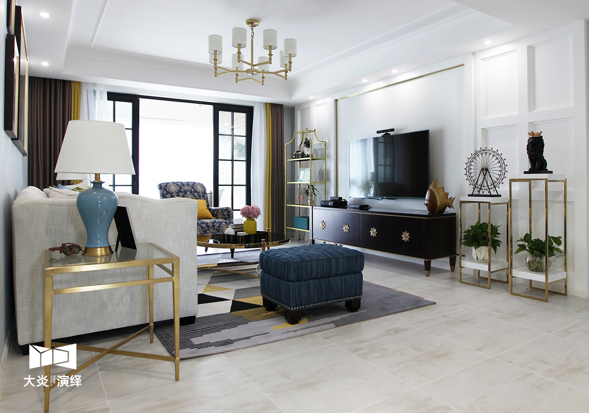 138 平美式轻奢家，精致简约尽展多元文化魅力-12