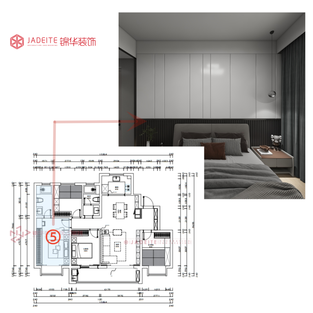 苏河鹭鸣135m²现代简约之家-41