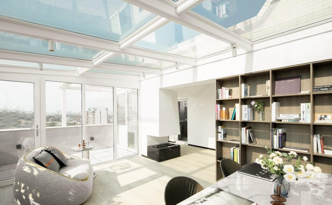 极简温暖的空中别墅设计-4