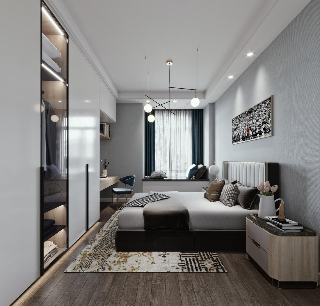 
三舍设计-200㎡夏风 -4