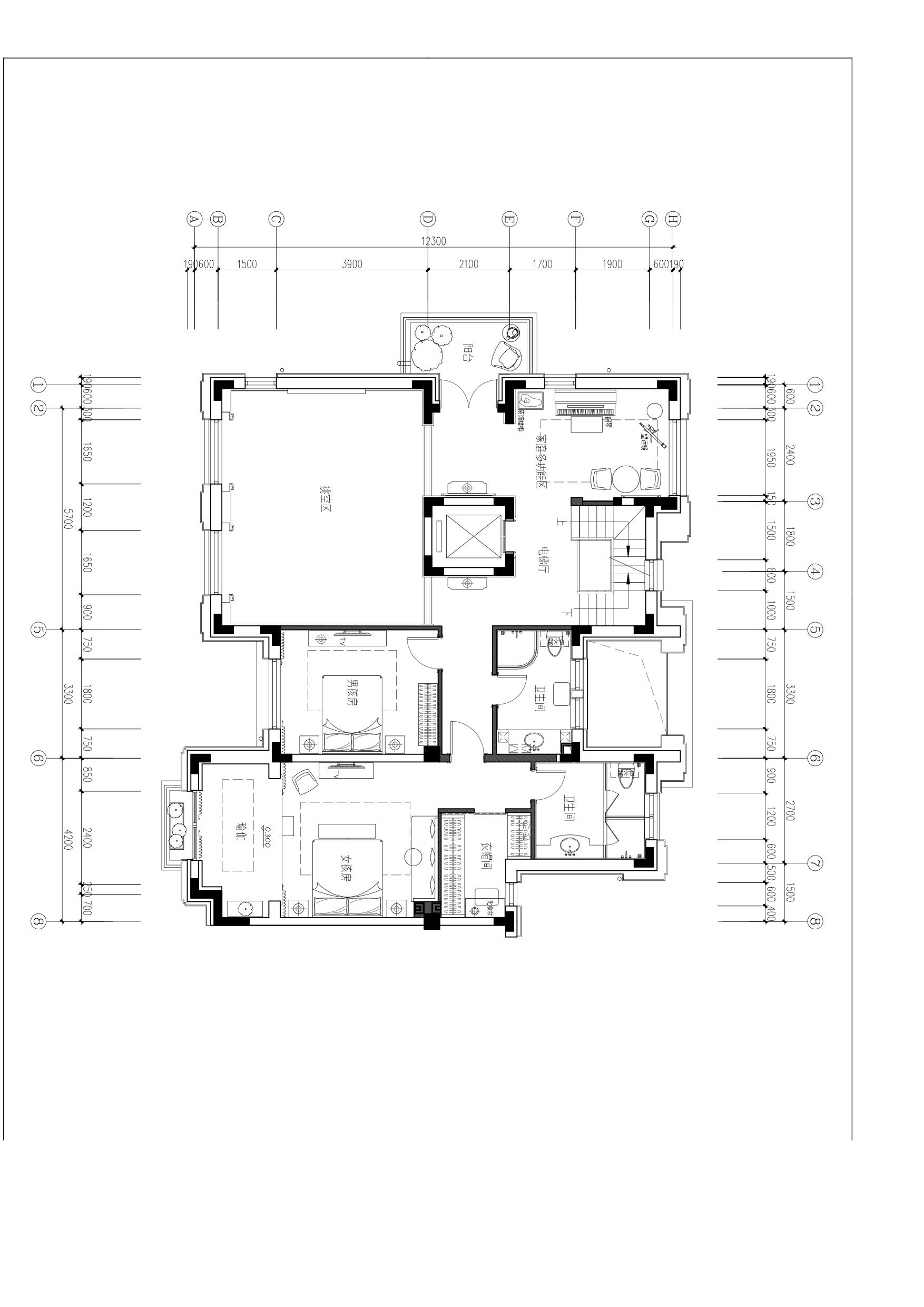 S A M 迅美设计  天茂湖观湖别墅样板房-14