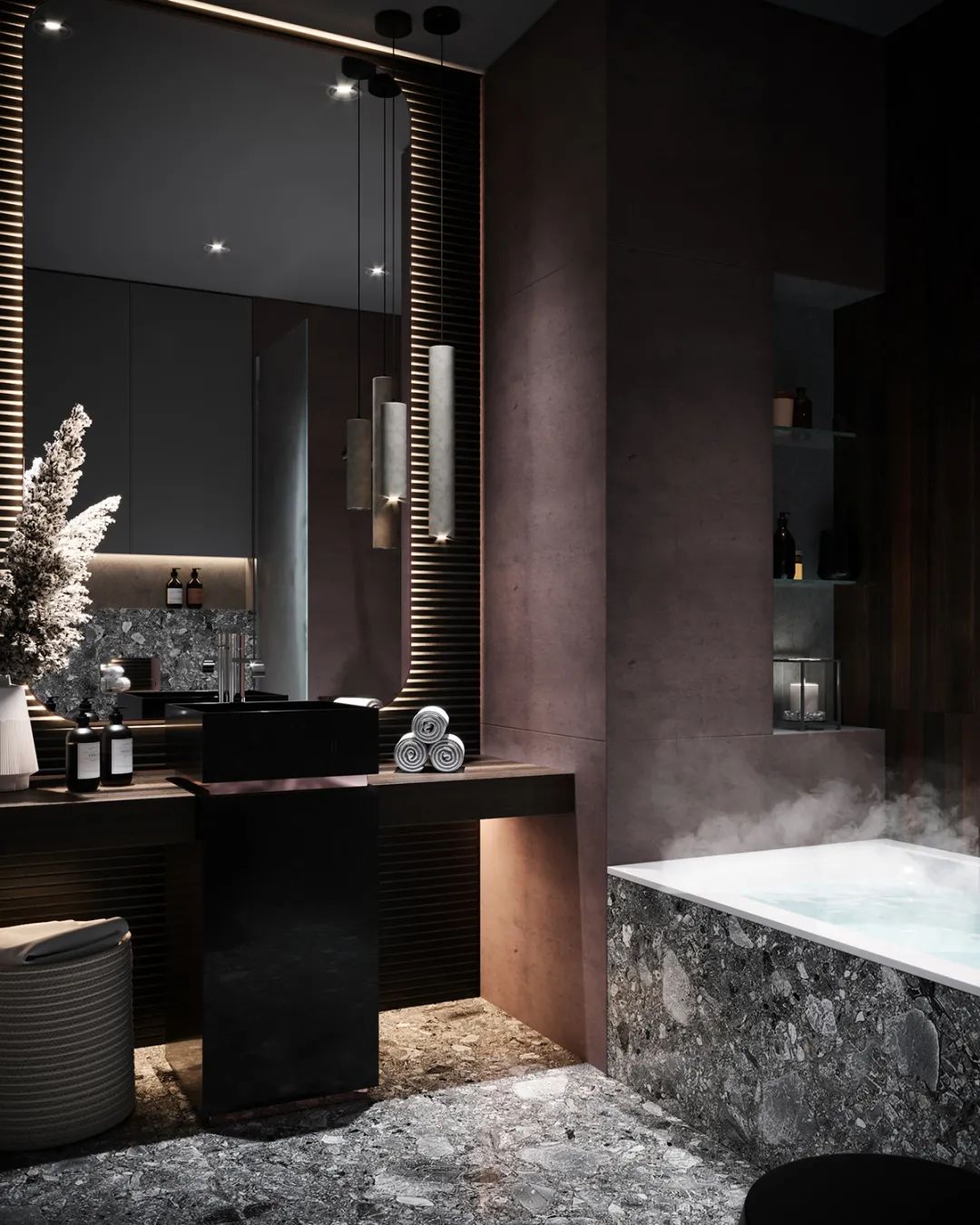 现代轻奢公寓设计丨阿塞拜疆丨Kamran Kerimov-41