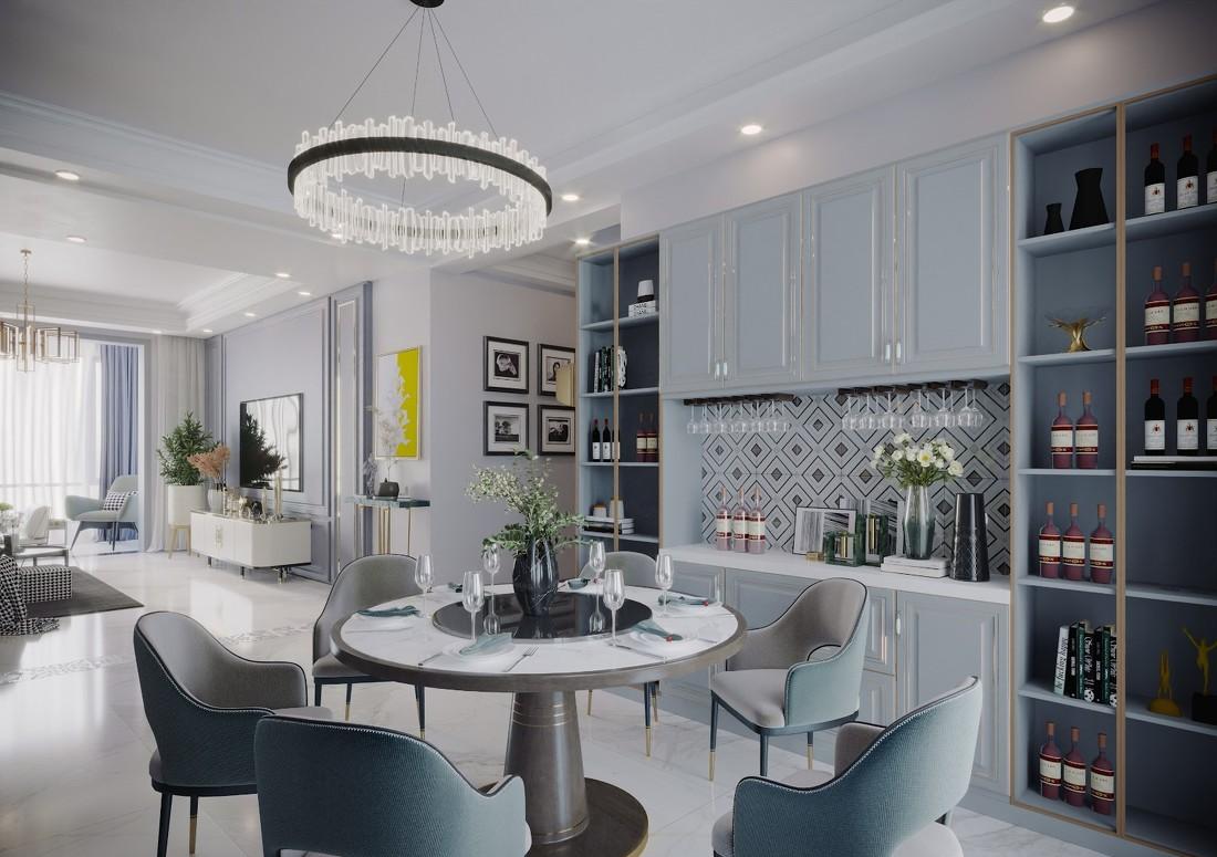 
简约美式三居 -5