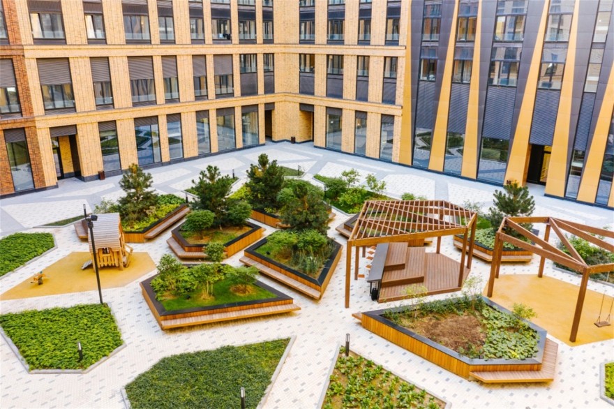 莫斯科 Tsarskaya ploschad 住宅景观丨俄罗斯莫斯科-14