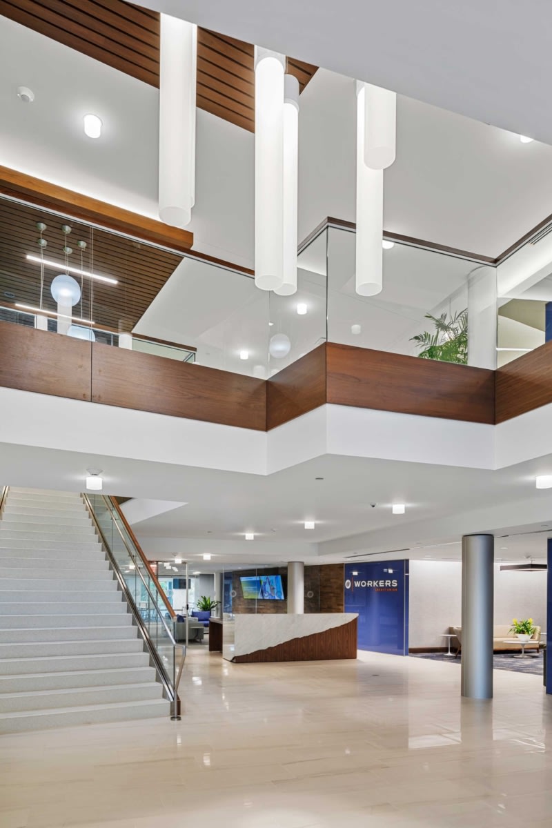 Workers Credit Union 办公室设计丨意大利马萨丨Maugel Architects-9