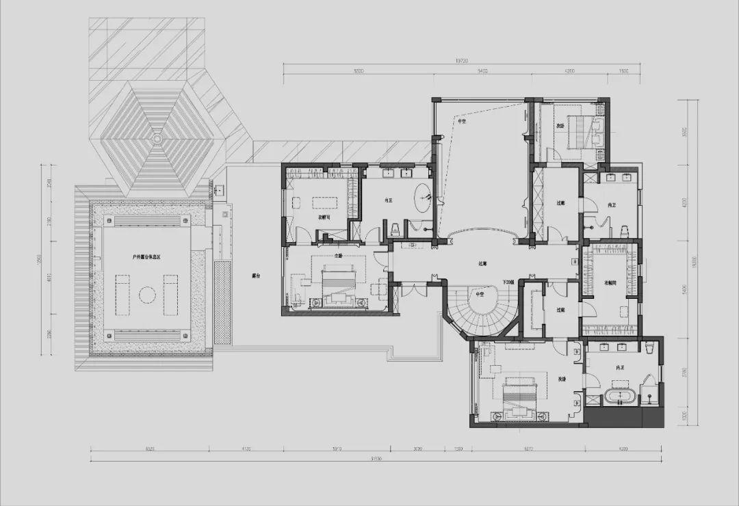 湖州香墅湾别墅设计丨中国湖州丨杭州蜻蜓空间设计-69