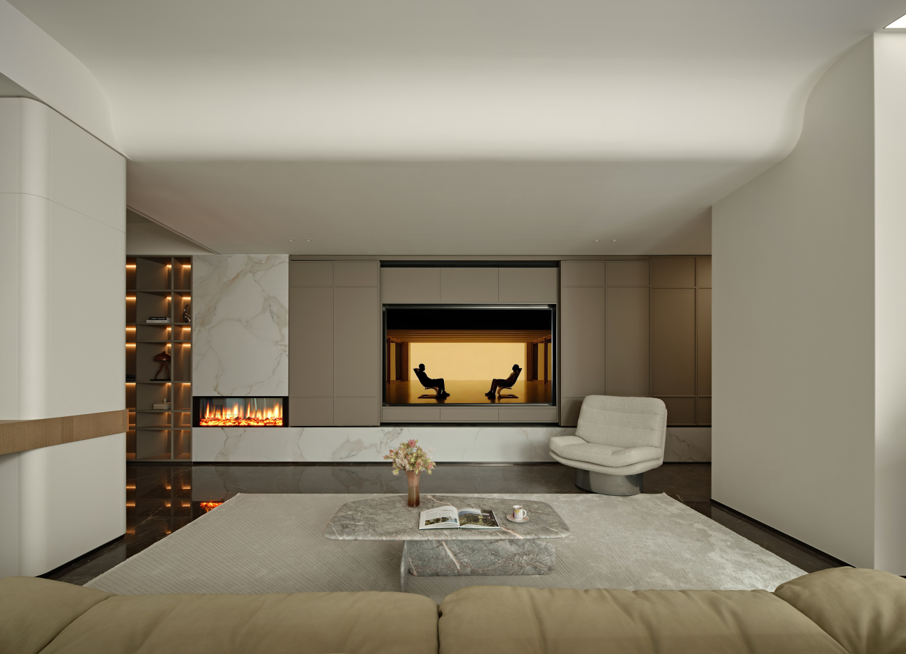 观享际 · 南京越城天地天籁536㎡别墅丨中国南京丨观享际SKH室内设计-9