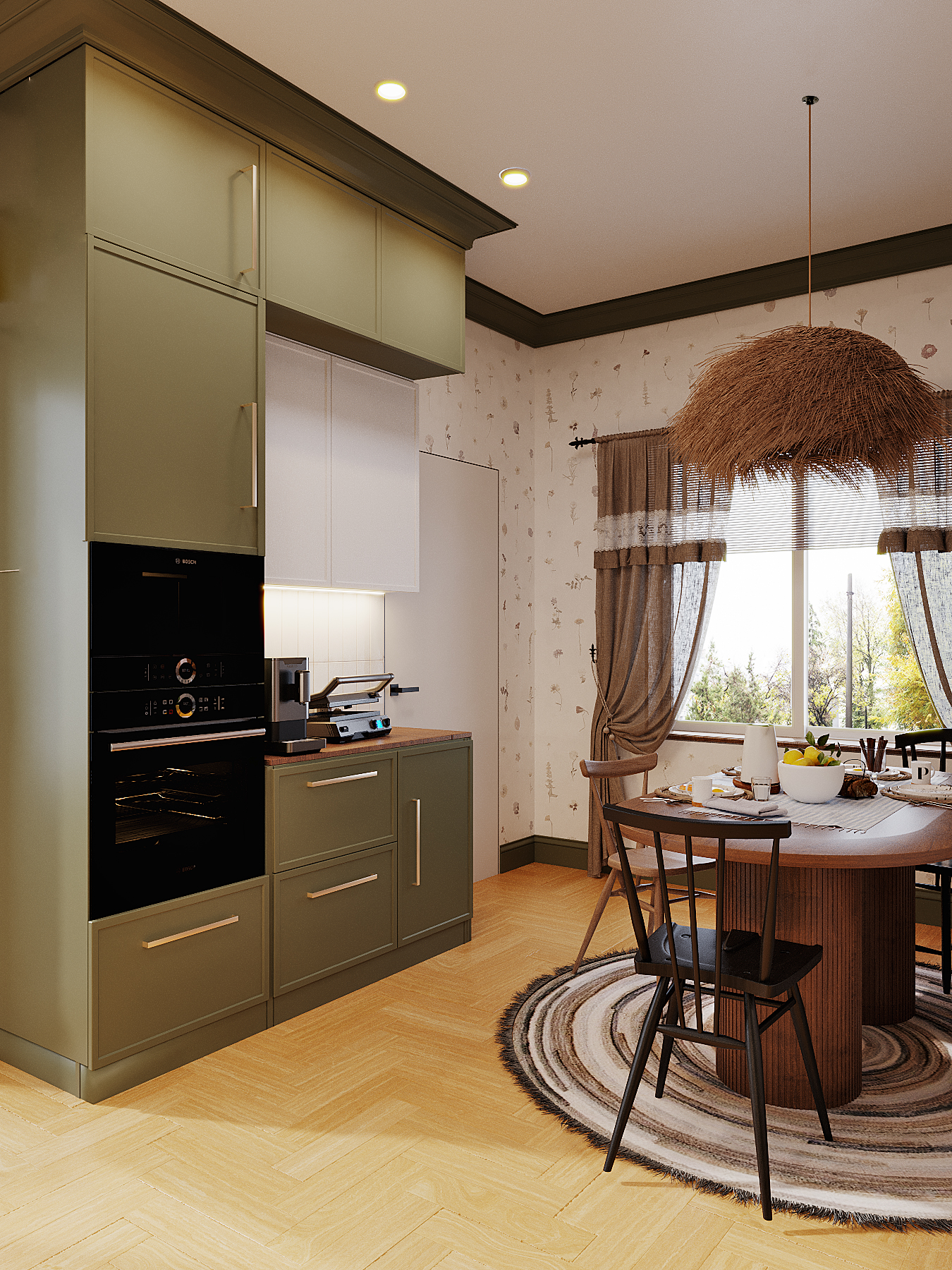 Kitchen. Townhouse. Variations-4