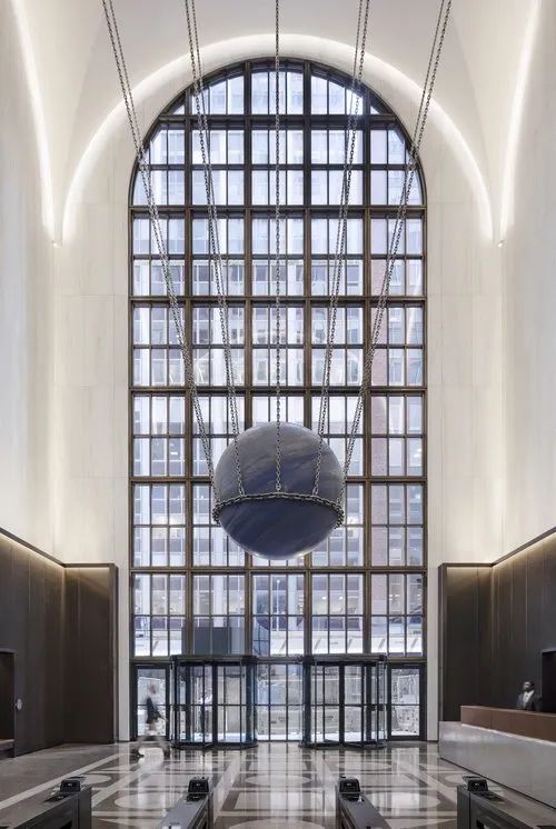 550 Madison 大楼大堂丨美国纽约丨Gensler-22